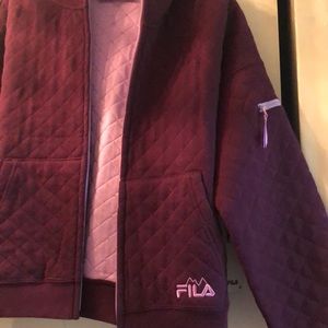 Purple FILA Jacket